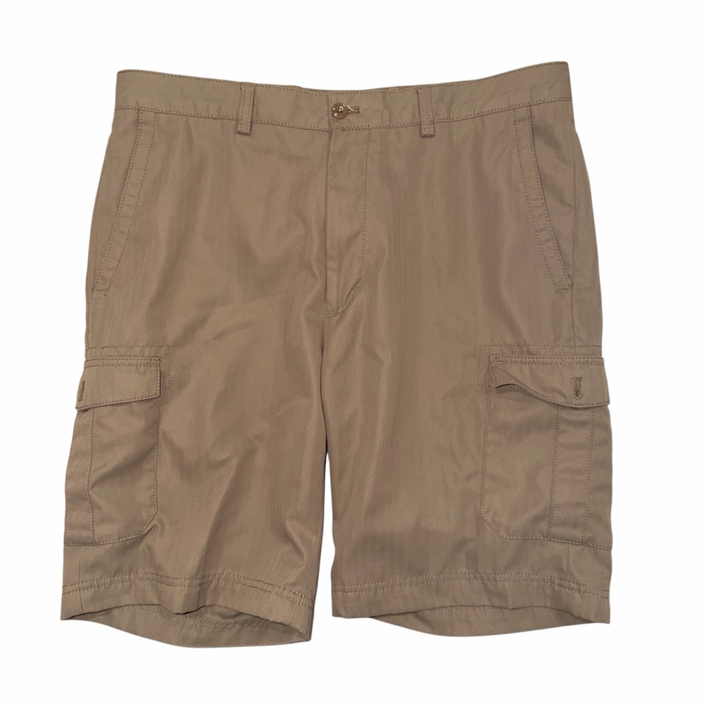Island Republic Men's Tan Cargo Shorts